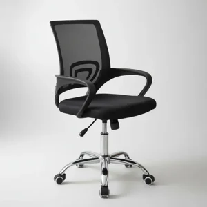 Casadeliacl - Silla De Oficina Ergonómica Genérica Para Escritorio Negro