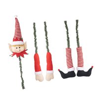 Bothyi - Adornos Navideños De Elfo Para La Parte Superior Del Árbol, Muñeco De Regalo Para Centro Comercial Interior