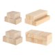 thumbnail image 1 of 25 Piezas De Bloques De Madera De Balsa, Materiales De Trabajo De Madera De Pino Para Manualidades De Modelado DIY, 1 of 5