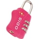 thumbnail image 1 of Candado TSA 33mm Rosado bt Bronce Con Protección Plástica Odis, 1 of 1