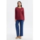 thumbnail image 4 of Polera Mujer Aplicación Cierre Rojo, 4 of 4