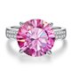 thumbnail image 2 of Anillos de Boda de Moissanita de 5 Uds para Mujer Corte Redondo Color D VVS1 Anillos de Diamante Anillos de Compromiso de Moissanita con Certificado, 2 of 9