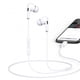 thumbnail image 2 of Audífonos Con Cable Compatibles Con Entrada iPhone Blancos, 2 of 3