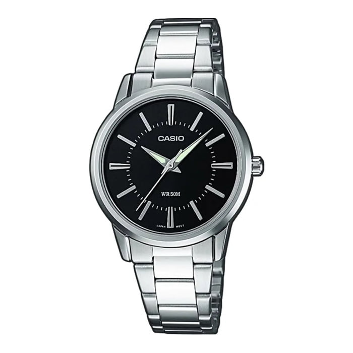 Reloj Analogo Plateado Casio Ltp-1303d-1av