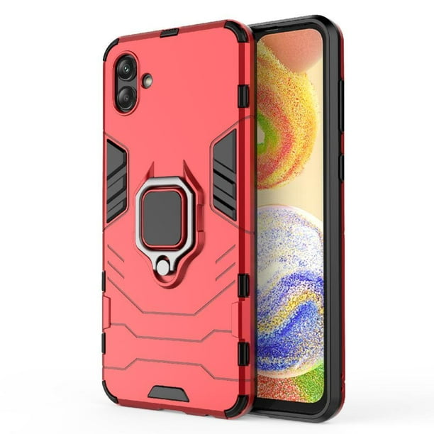 FOXDOCK Funda Antigolpes para Samsung Galaxy A04 4G – Protección Total con Soporte y Diseño Robusto