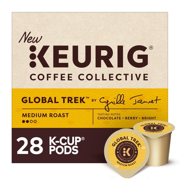 Cápsulas de café KEURIG COFFEE COLLECTIVE Global Trek 28 unidades