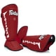 thumbnail image 5 of Espinilleras Fairtex SP7 Muay Thai para hombres, mujeres y niños, color rojo, 5 of 6
