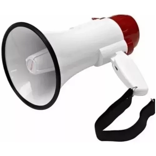 Megáfono Portátil 20w Recargable Con Pilas 10s