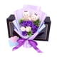 thumbnail image 4 of Ramo De Flores De Jabón Artificial, Regalos Del Día De San Valentín Para El Aula, Escuela, Hombres, Violeta, 4 of 5