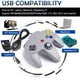 thumbnail image 4 of Controlador N64 miadore 2 unidades USB con cable para PC y Mac, 4 of 7