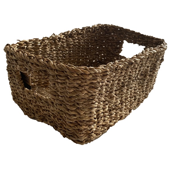 Decogreen - Cesto Rectangular Ganjes 30X20X14 Cm