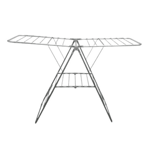 Genérico - Tendedero Plegable Acero Inoxidable Gris Oscuro