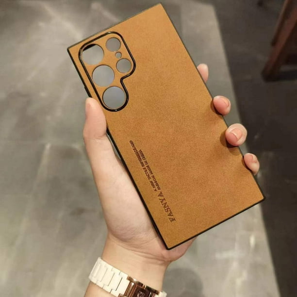 High-grade Anti-leather Mobile Phone Case, Anti-fall And No Fingerprints, Artificial Leather Pattern Protective Cover, Suitable For Samsung S23Ultra S22plus S21FE S20 S30ultra A72 A73 A54 A53 A52S A34