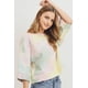 thumbnail image 5 of Polera Saronite Oversized Cuello Redondo Manga 3/4 Tie Dye, 5 of 5