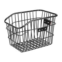 Magideal - Cesta De Bicicleta Trasera, Cesta De Almacenamiento De Bicicletas Con Luz Trasera, Dispositivo De Almacenamiento De Viaje, Cesta De Bicicleta Fácil De