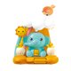 thumbnail image 4 of Juego de baño Elefante Multicolor, 4 of 4