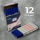 thumbnail image 2 of Lucky Art Crayonology Crayones para madera azules, paquete de 12, marcación duradera, 2 of 7