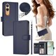 thumbnail image 2 of Funda Billetera de Cuero Sintético para OnePlus Nord CE4 Lite 5G, Azul, 2 of 6