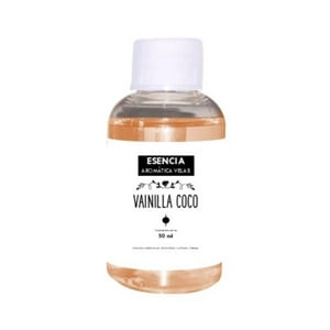 Aromas Mini Mall - Esencias Aromáticas Pura Para Velas De Soya Y Parafina 50Ml Coco Vainilla