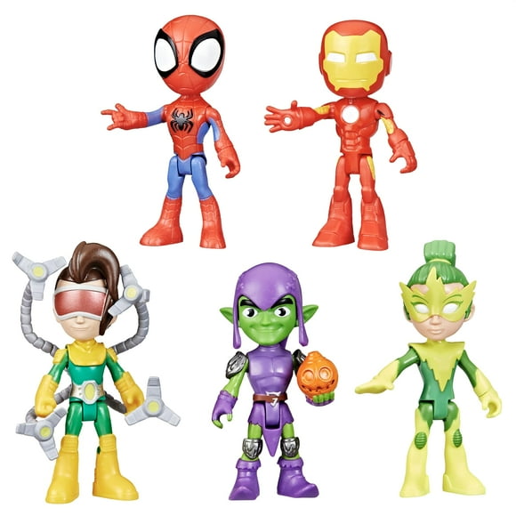 Set de figuras de acción Spidey y sus increíbles amigos Marvel.