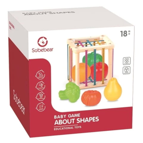 Genérico - Juguete Canasto De Frutas Y Verduras Interactivo Infantil