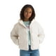 thumbnail image 1 of Chaqueta The North Face para niñas North Down con capucha, color blanco Dune, 1 of 3