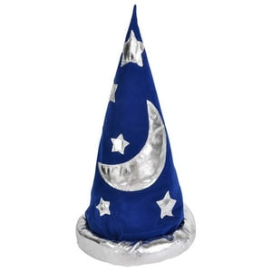 Rhode Island Novelty - Sombrero De Mago De Rhode Island, Novedoso, Con Estrellas, Azul