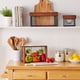 thumbnail image 3 of Juego de cestas de almacenamiento DII Farmhouse con borde de madera y alambre de bronce, 3 of 6