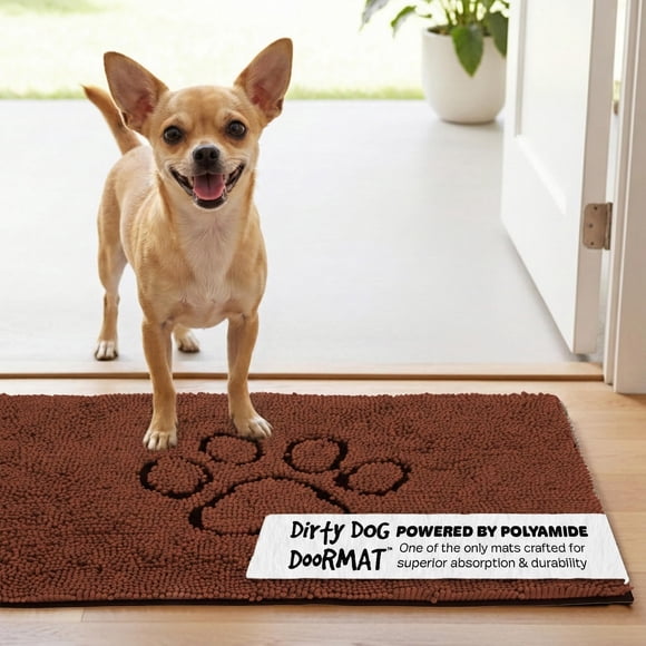 Tapete para Perro Dirty Dog Super Absorbente Marrón