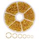 thumbnail image 1 of Juego de anillos Jump Rings de acero inoxidable 304, 1000 unidades, para hacer joyas, 1 of 8