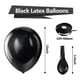 thumbnail image 3 of Globos de fiesta de látex Bezente negros de 30 cm, paquete de 100, 3 of 9