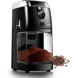 Molino De Café Eléctrico Secura Ajustable 17 Ajustes De Molido Fino A Grueso