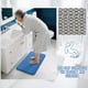 thumbnail image 5 of Alfombra De Baño Espuma Viscoelástica Supersuave Absorbente 80 X 50 Cm Color Azul, 5 of 7