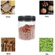 thumbnail image 3 of Frascos de plástico Janisfirst, paquete de 16, 480 ml, con tapas herméticas transparentes, 3 of 6