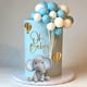 thumbnail image 5 of Decoración de tartas Elephant Oh Baby Blue para baby shower, 5 of 7