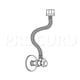 thumbnail image 5 of Conector para inodoro PROCURU de acero inoxidable trenzado de 91 cm, 5 of 5