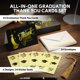 thumbnail image 3 of Tarjetas de Graduación Decorably Pack de 24, 15 × 10 cm, con foil dorado, 3 of 9
