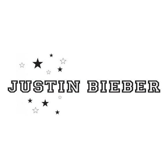 Decomural Justin Bieber Stars WS-40821