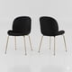 thumbnail image 2 of Pack de 2 Sillas Berta Velvet Base Dorada, 2 of 2