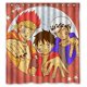 thumbnail image 1 of Cortina de ducha de Anime One Piece, juego de cortina de baño con ganchos, tamaño 66 x 72 pulgadas, 1 of 3