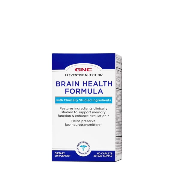 Fórmula de Apoyo Diario GNC Preventive Nutrition Brain Health