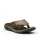thumbnail image 2 of OJOTAS SANDALIAS PEGADA DE CUERO CAFÉ OSCURO (HOMBRE) | 131663-02 - Talla 40, 2 of 7