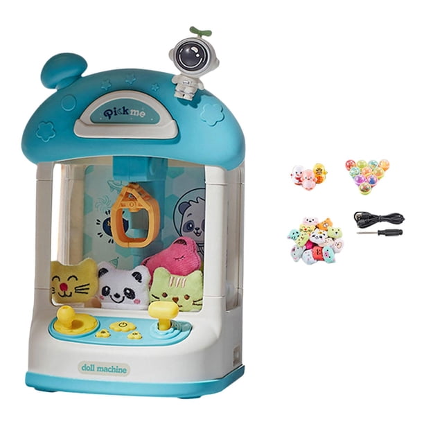 Máquina expendedora electrónica de para niños, juguetes, regalos de cumpleaños, emocionantes dos modos de fuente de alimentación, dispensador , 20 muñecas 20 muñecas verdes