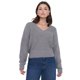 thumbnail image 1 of Sweater Mujer Gris Cuello V Corona, 1 of 5