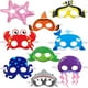 thumbnail image 1 of Máscaras de fieltro con forma de animales marinos para fiesta de cumpleaños de Halloween (18 unidades), 1 of 3