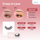 thumbnail image 3 of Pestañas Doe Crazy in Love reutilizables de aspecto natural (Wispies), 3 of 7