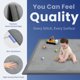 thumbnail image 3 of Alfombra Bebaa 200x300 cm Memory Foam Gris, 3 of 3