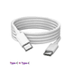 thumbnail image 2 of Cable De Datos Carga Rápida Usb-c A C Color Blanco, 2 of 4