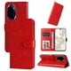 thumbnail image 5 of Funda tipo cartera FOXDOCK para Honor 100 Pro , diseño girasol en relieve, cuero PU, cierre magnético, soporte y tarjetero, 5 of 5
