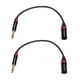 thumbnail image 3 of Cable Pro-Audio Rannsgeer 1/4 TS a XLR macho de 30 cm, paquete de 2, 3 of 3